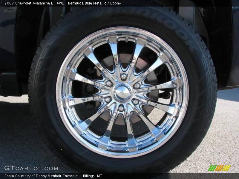Bermuda Blue Metallic / Ebony 2007 Chevrolet Avalanche LT 4WD