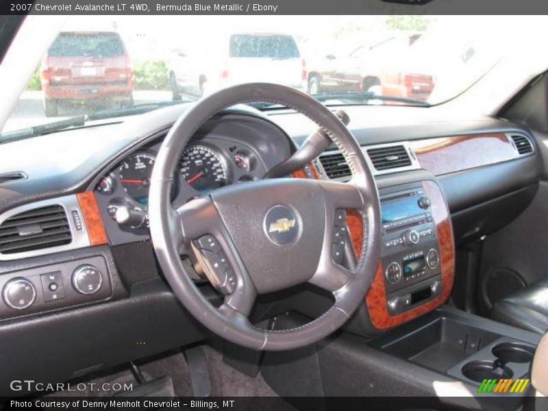 Bermuda Blue Metallic / Ebony 2007 Chevrolet Avalanche LT 4WD