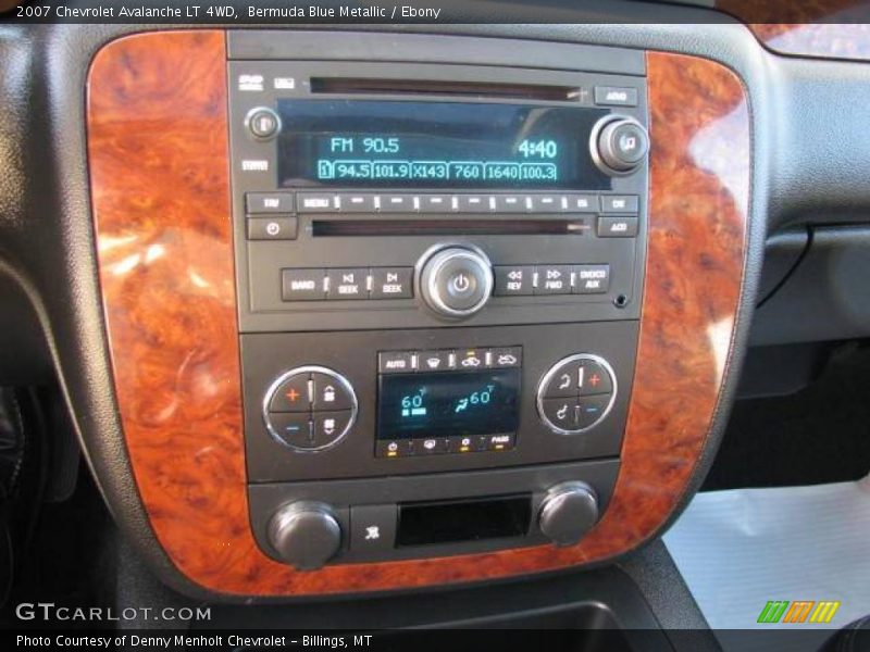 Bermuda Blue Metallic / Ebony 2007 Chevrolet Avalanche LT 4WD