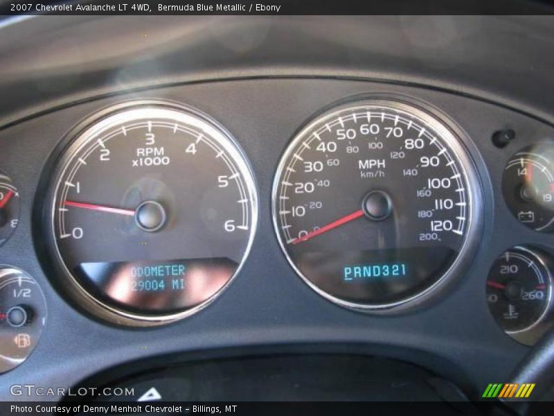 Bermuda Blue Metallic / Ebony 2007 Chevrolet Avalanche LT 4WD