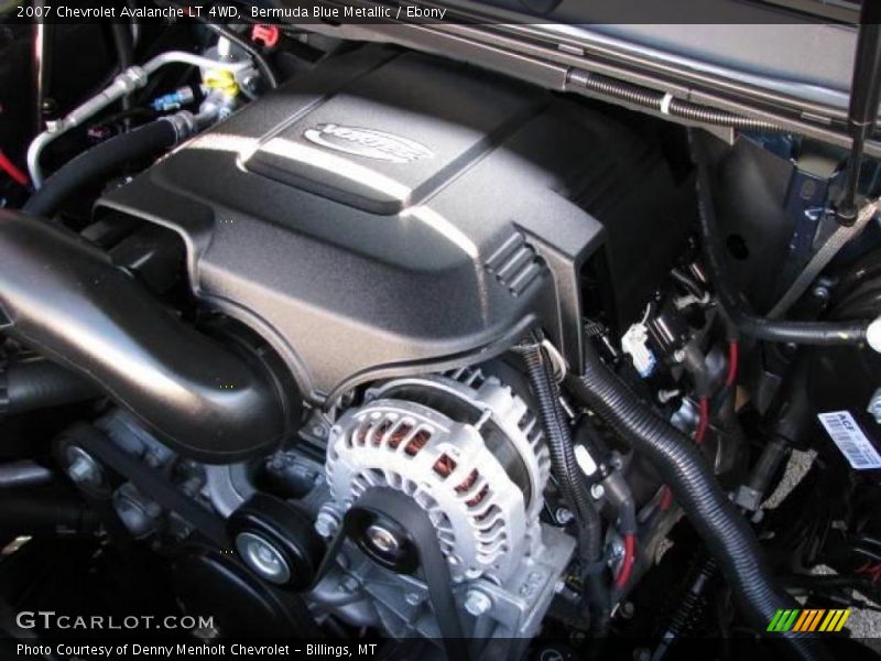 Bermuda Blue Metallic / Ebony 2007 Chevrolet Avalanche LT 4WD