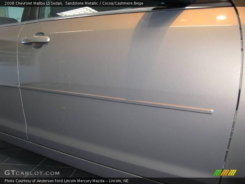 Sandstone Metallic / Cocoa/Cashmere Beige 2008 Chevrolet Malibu LS Sedan