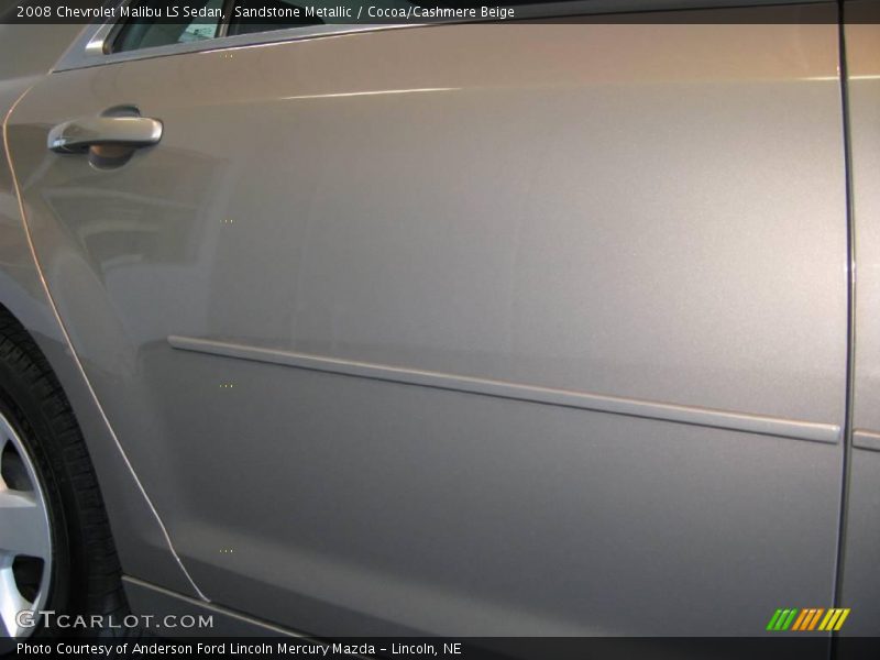 Sandstone Metallic / Cocoa/Cashmere Beige 2008 Chevrolet Malibu LS Sedan
