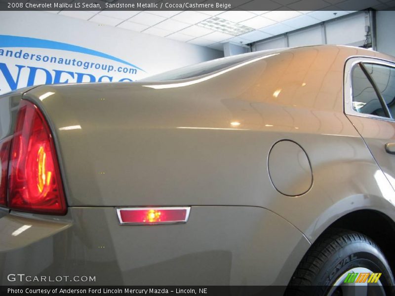 Sandstone Metallic / Cocoa/Cashmere Beige 2008 Chevrolet Malibu LS Sedan