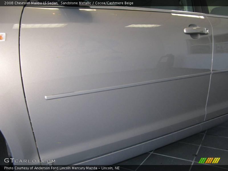 Sandstone Metallic / Cocoa/Cashmere Beige 2008 Chevrolet Malibu LS Sedan