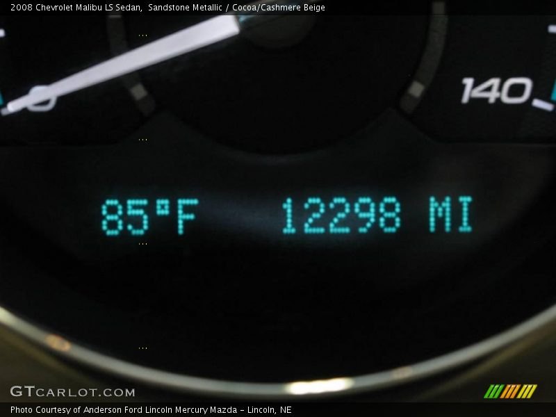 Sandstone Metallic / Cocoa/Cashmere Beige 2008 Chevrolet Malibu LS Sedan