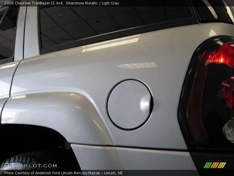 Silverstone Metallic / Light Gray 2008 Chevrolet TrailBlazer LS 4x4