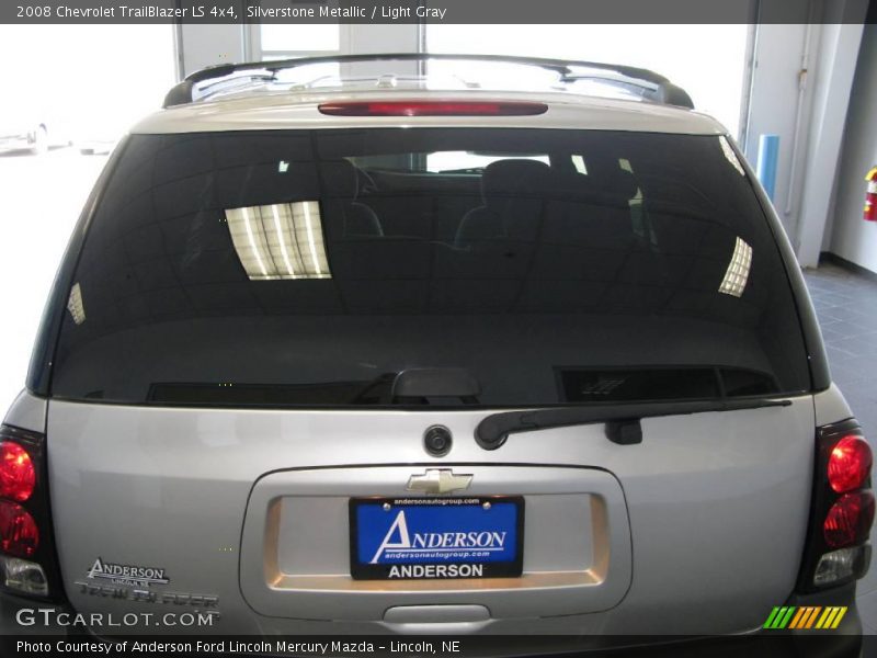 Silverstone Metallic / Light Gray 2008 Chevrolet TrailBlazer LS 4x4