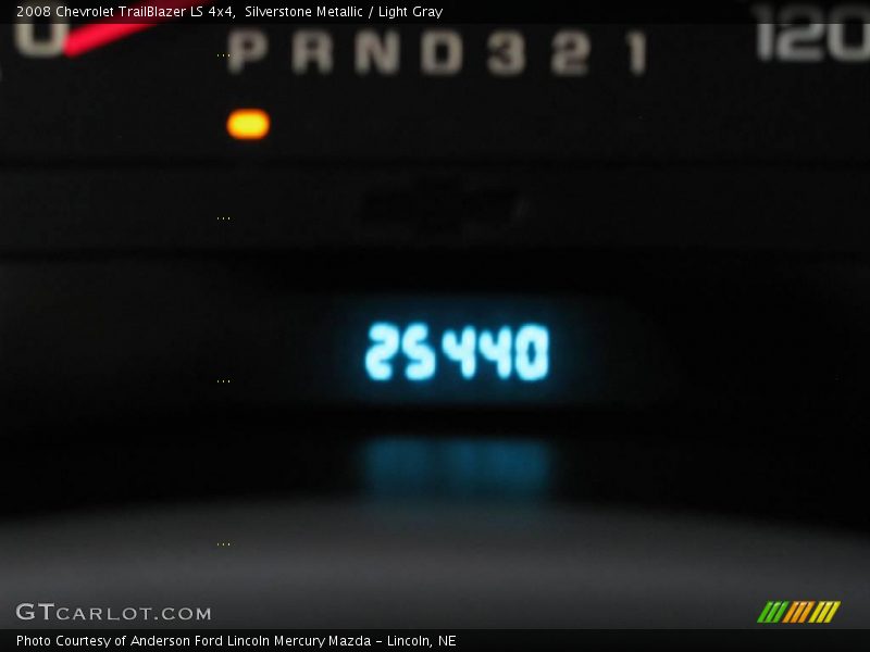 Silverstone Metallic / Light Gray 2008 Chevrolet TrailBlazer LS 4x4