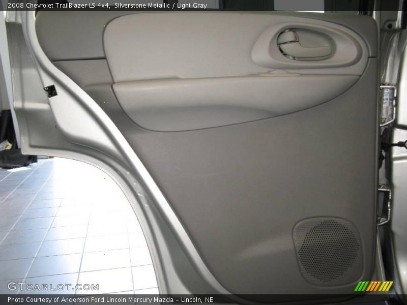 Silverstone Metallic / Light Gray 2008 Chevrolet TrailBlazer LS 4x4