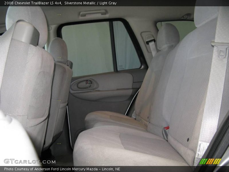 Silverstone Metallic / Light Gray 2008 Chevrolet TrailBlazer LS 4x4