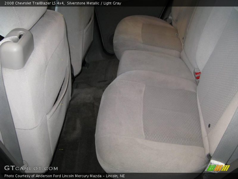 Silverstone Metallic / Light Gray 2008 Chevrolet TrailBlazer LS 4x4