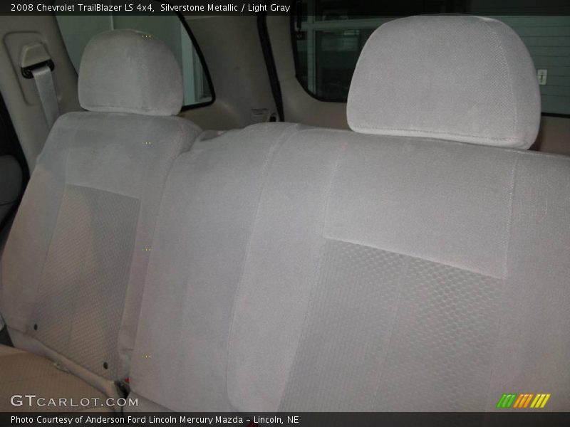 Silverstone Metallic / Light Gray 2008 Chevrolet TrailBlazer LS 4x4