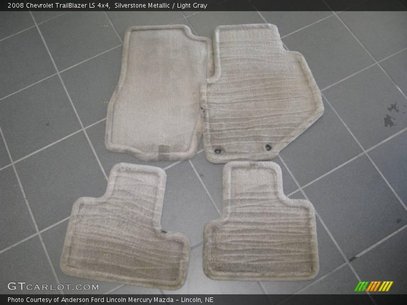 Silverstone Metallic / Light Gray 2008 Chevrolet TrailBlazer LS 4x4