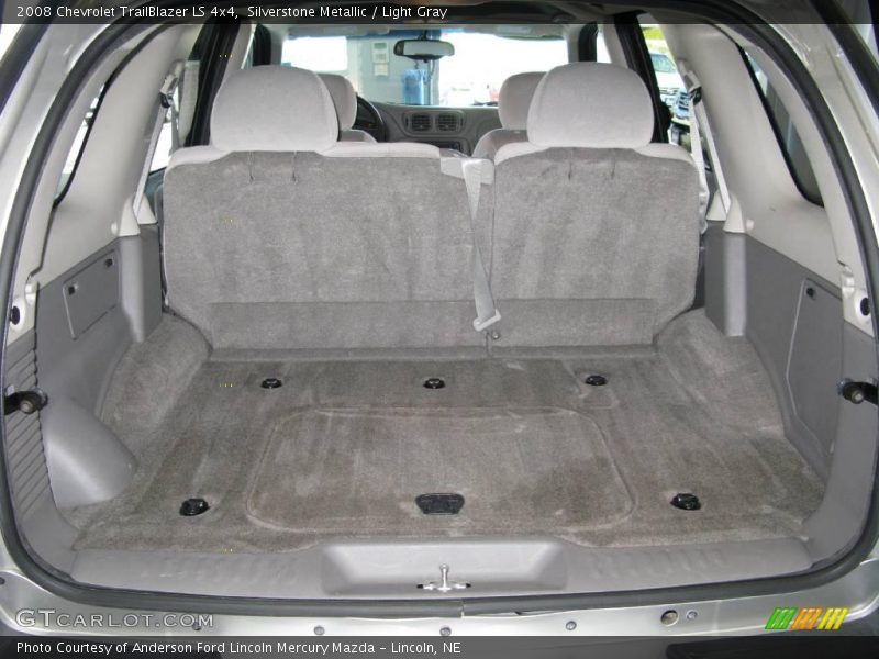 Silverstone Metallic / Light Gray 2008 Chevrolet TrailBlazer LS 4x4