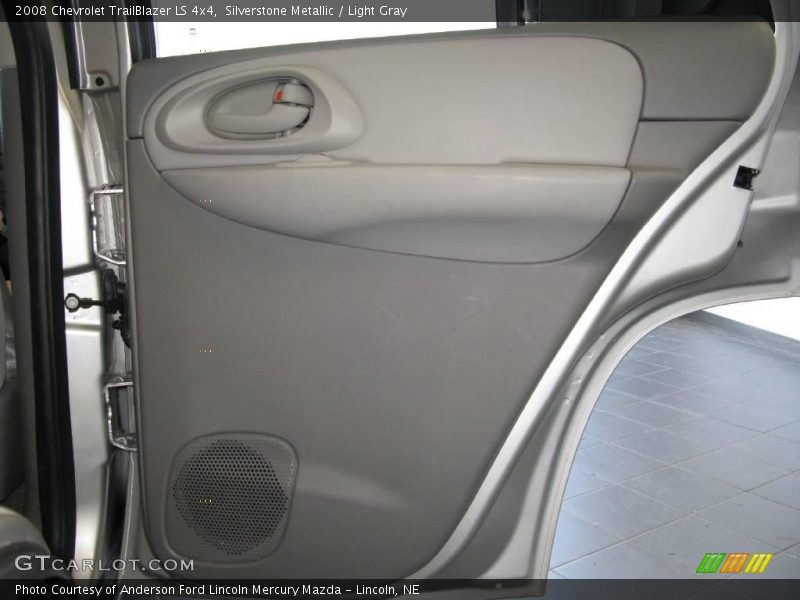 Silverstone Metallic / Light Gray 2008 Chevrolet TrailBlazer LS 4x4
