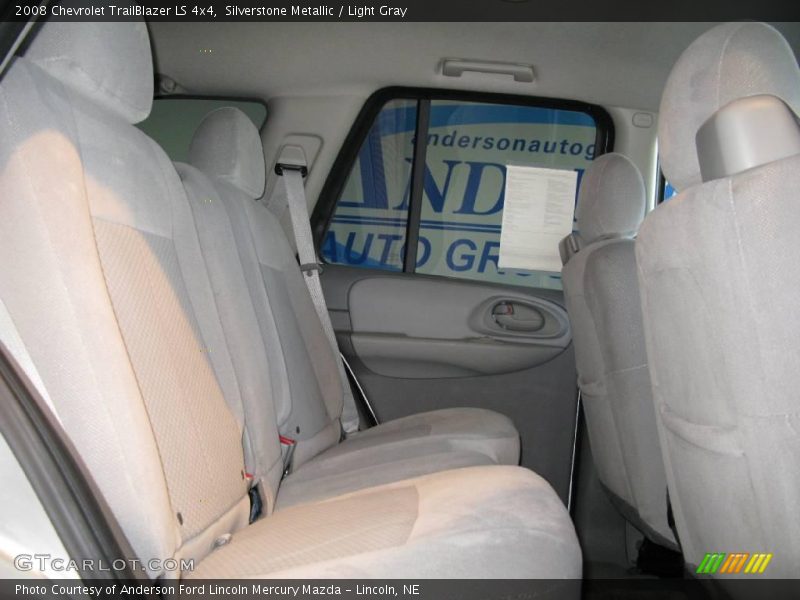 Silverstone Metallic / Light Gray 2008 Chevrolet TrailBlazer LS 4x4