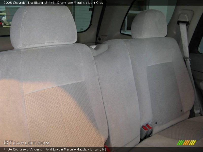 Silverstone Metallic / Light Gray 2008 Chevrolet TrailBlazer LS 4x4