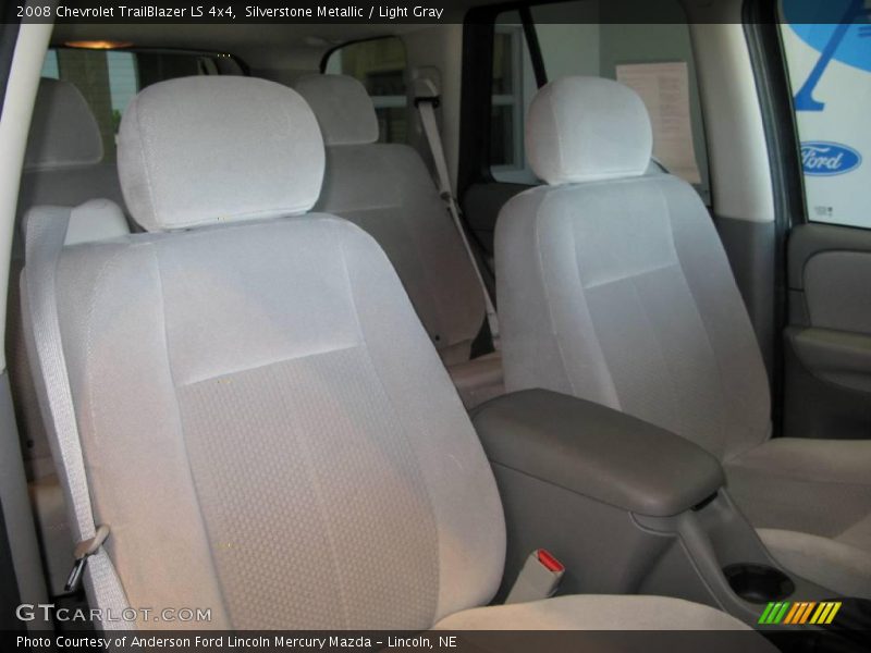 Silverstone Metallic / Light Gray 2008 Chevrolet TrailBlazer LS 4x4