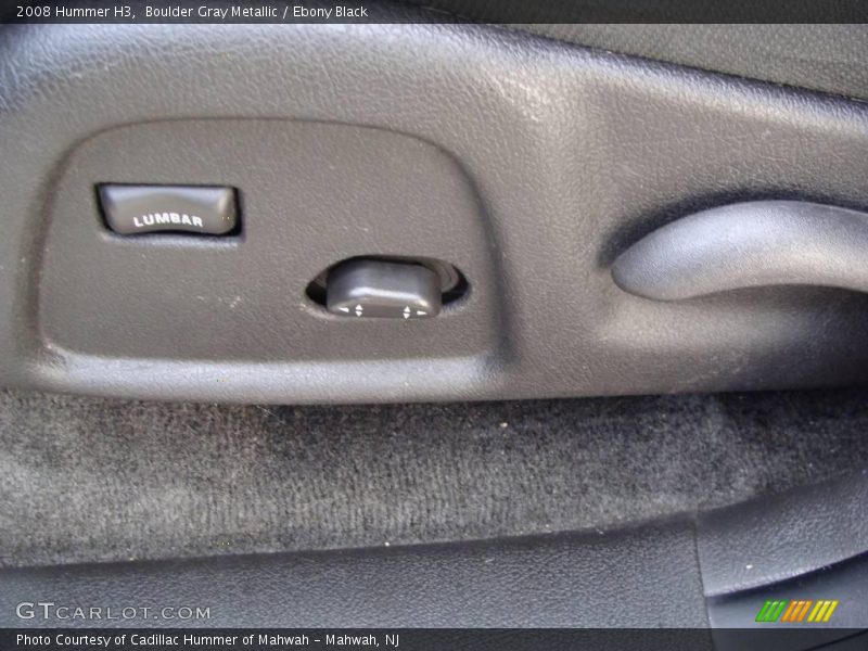 Boulder Gray Metallic / Ebony Black 2008 Hummer H3