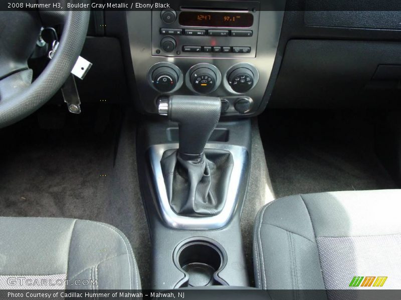 Boulder Gray Metallic / Ebony Black 2008 Hummer H3
