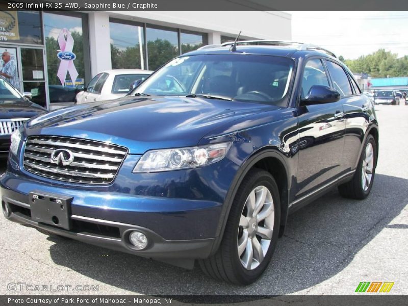 Sapphire Blue / Graphite 2005 Infiniti FX 35 AWD
