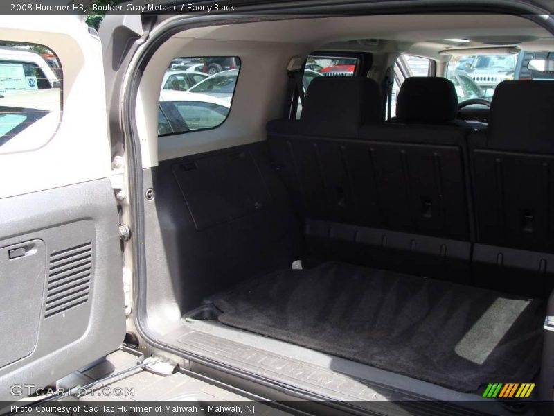 Boulder Gray Metallic / Ebony Black 2008 Hummer H3