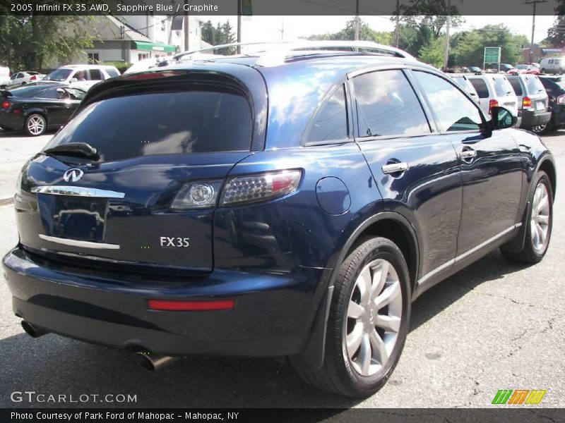 Sapphire Blue / Graphite 2005 Infiniti FX 35 AWD