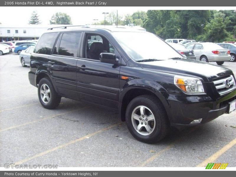 Nighthawk Black Pearl / Gray 2006 Honda Pilot EX-L 4WD