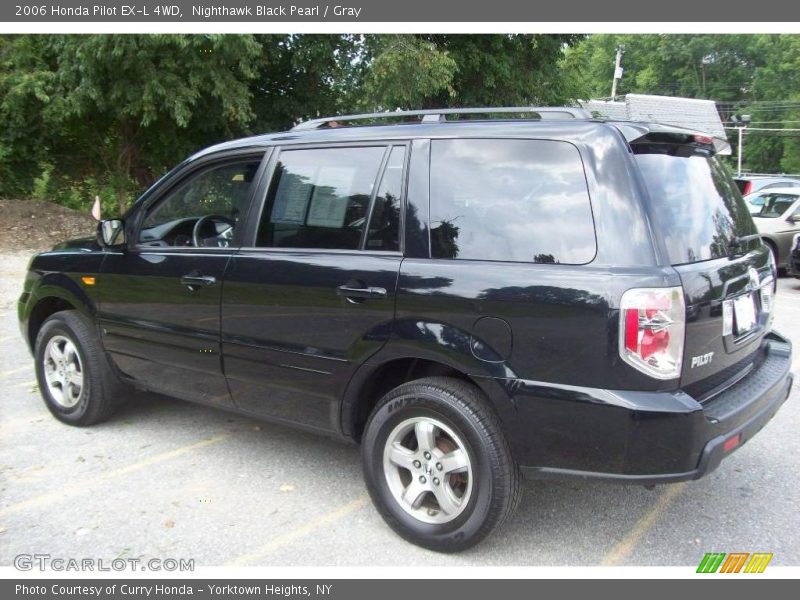 Nighthawk Black Pearl / Gray 2006 Honda Pilot EX-L 4WD