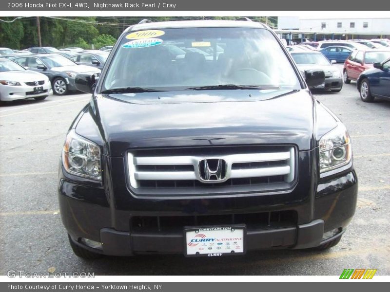 Nighthawk Black Pearl / Gray 2006 Honda Pilot EX-L 4WD