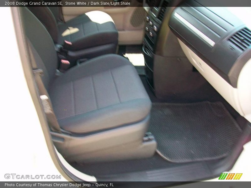 Stone White / Dark Slate/Light Shale 2008 Dodge Grand Caravan SE