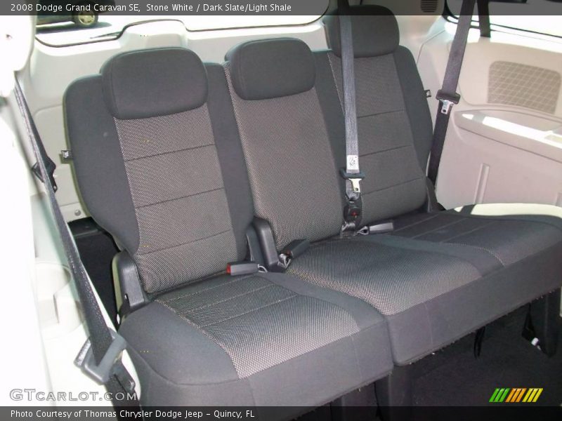 Stone White / Dark Slate/Light Shale 2008 Dodge Grand Caravan SE