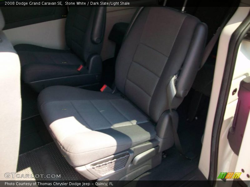 Stone White / Dark Slate/Light Shale 2008 Dodge Grand Caravan SE