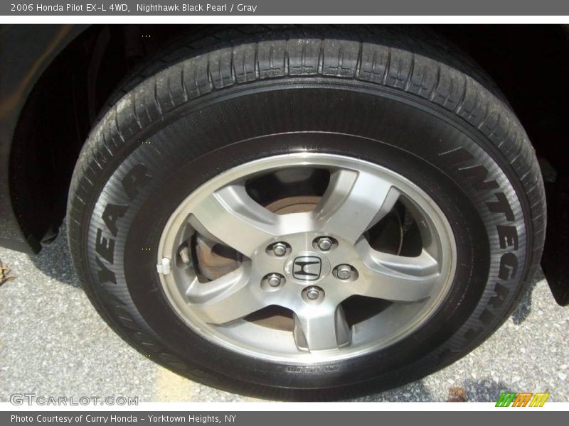 Nighthawk Black Pearl / Gray 2006 Honda Pilot EX-L 4WD