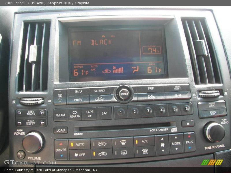 Sapphire Blue / Graphite 2005 Infiniti FX 35 AWD