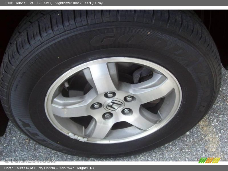 Nighthawk Black Pearl / Gray 2006 Honda Pilot EX-L 4WD
