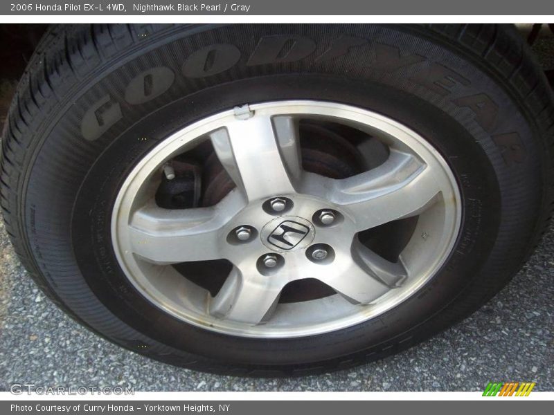 Nighthawk Black Pearl / Gray 2006 Honda Pilot EX-L 4WD