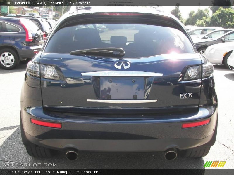 Sapphire Blue / Graphite 2005 Infiniti FX 35 AWD