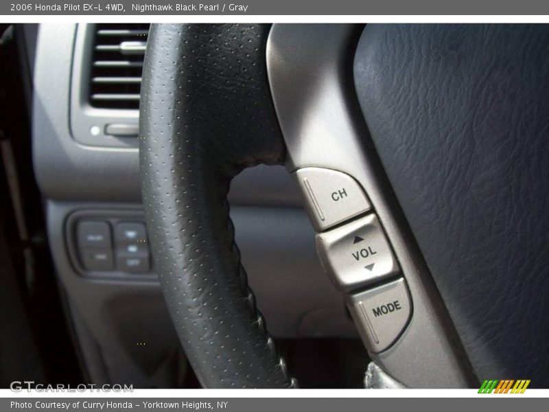 Nighthawk Black Pearl / Gray 2006 Honda Pilot EX-L 4WD