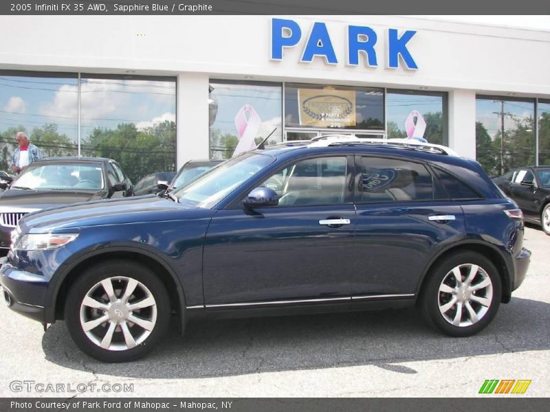 Sapphire Blue / Graphite 2005 Infiniti FX 35 AWD