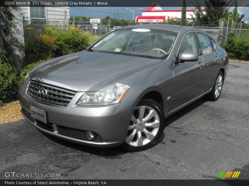 Umbria Gray Metallic / Wheat 2006 Infiniti M 35x Sedan