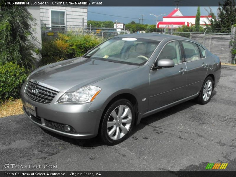 Umbria Gray Metallic / Wheat 2006 Infiniti M 35x Sedan
