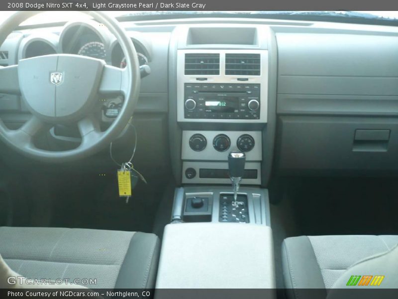 Light Graystone Pearl / Dark Slate Gray 2008 Dodge Nitro SXT 4x4