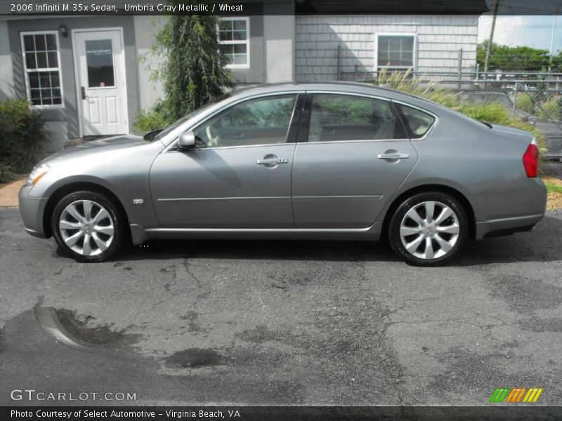 Umbria Gray Metallic / Wheat 2006 Infiniti M 35x Sedan