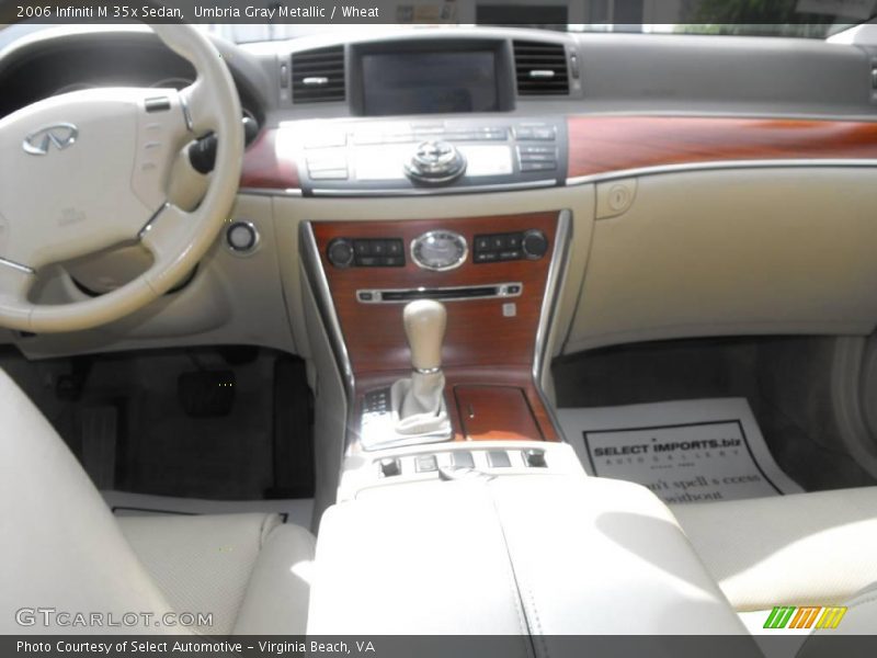 Umbria Gray Metallic / Wheat 2006 Infiniti M 35x Sedan