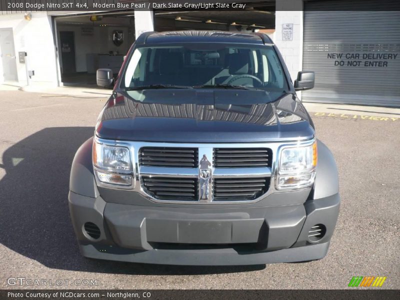 Modern Blue Pearl / Dark Slate Gray/Light Slate Gray 2008 Dodge Nitro SXT 4x4