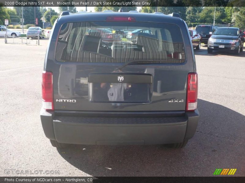 Modern Blue Pearl / Dark Slate Gray/Light Slate Gray 2008 Dodge Nitro SXT 4x4