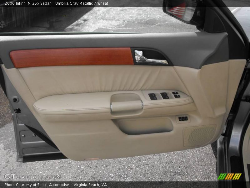 Umbria Gray Metallic / Wheat 2006 Infiniti M 35x Sedan