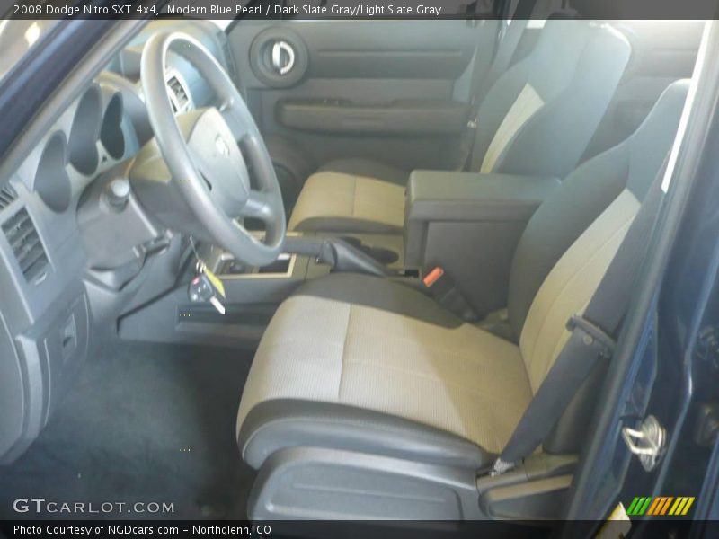 Modern Blue Pearl / Dark Slate Gray/Light Slate Gray 2008 Dodge Nitro SXT 4x4